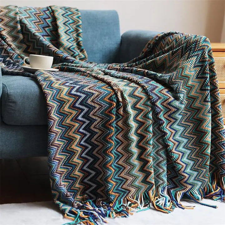 Vibrancy Boho Blanket