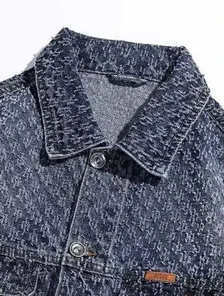 Colton Ridged Denim Jacket