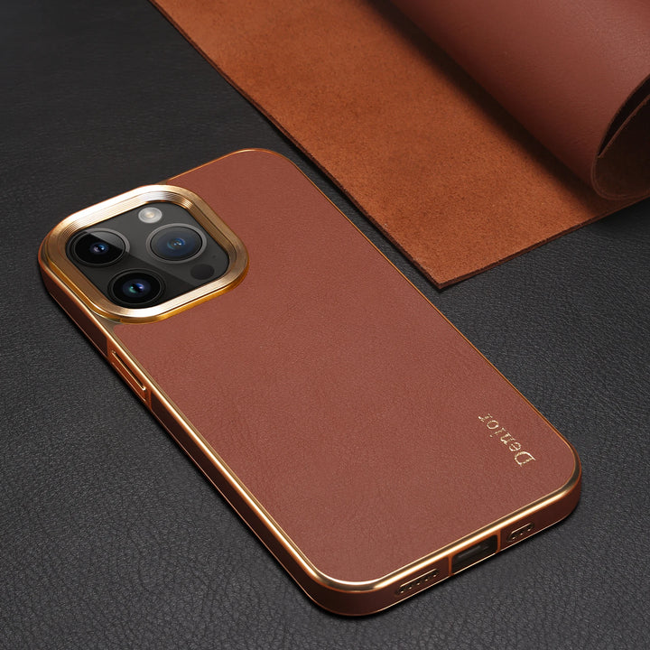 Denior Guardian Leather iPhone Case