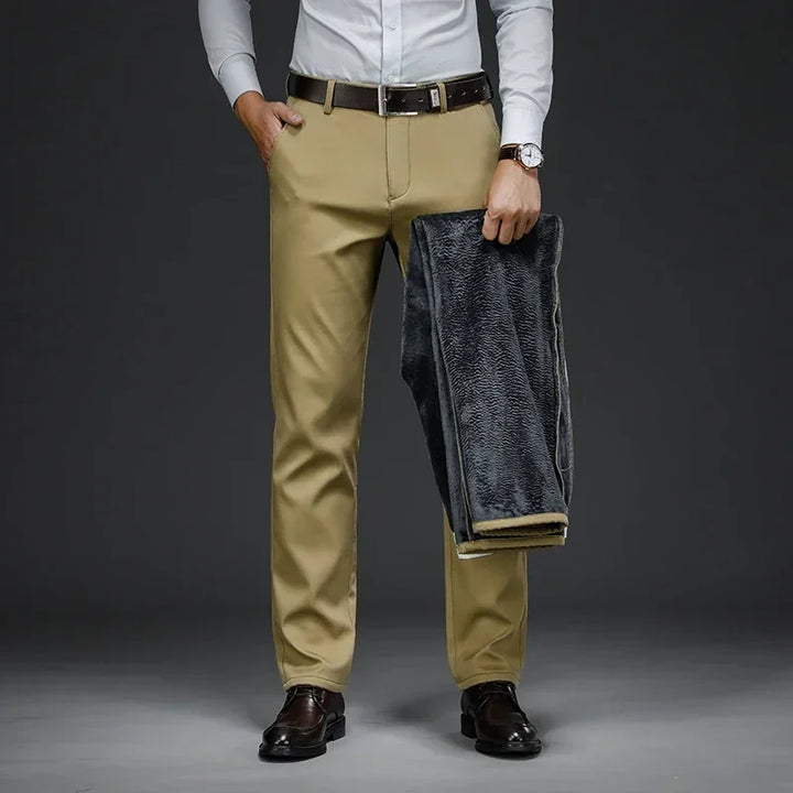 Mark's Fleece Lined Office Chinos