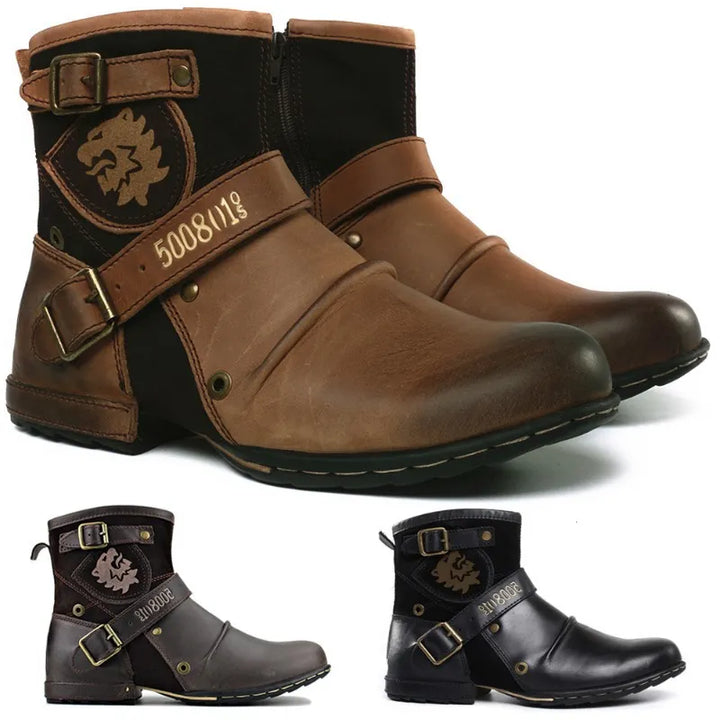 Lionrider Leather Cowboy Boots