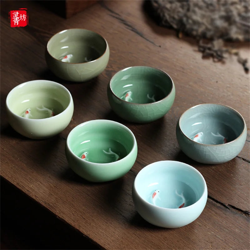 Koi Karmic Teacups