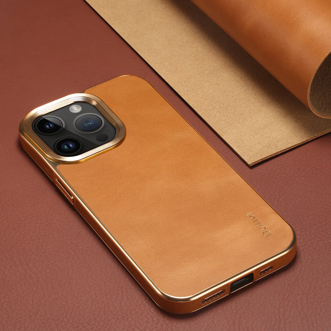 Denior Guardian Leather iPhone Case