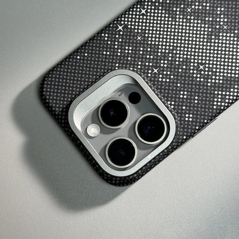 Titanium Lens Stand iPhone Case