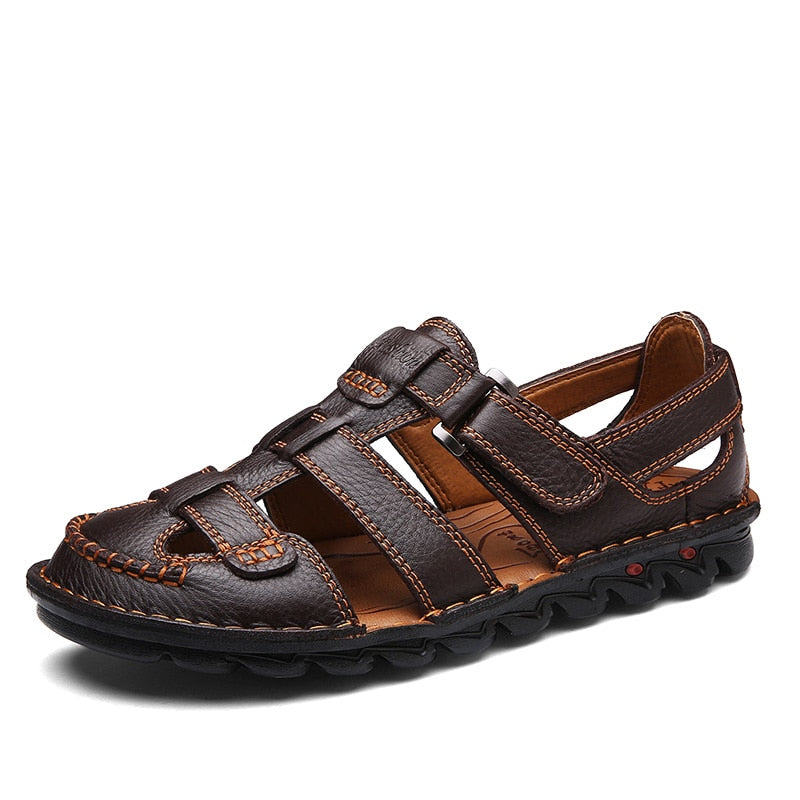 Oscar Firenze Italian Leather Sandals