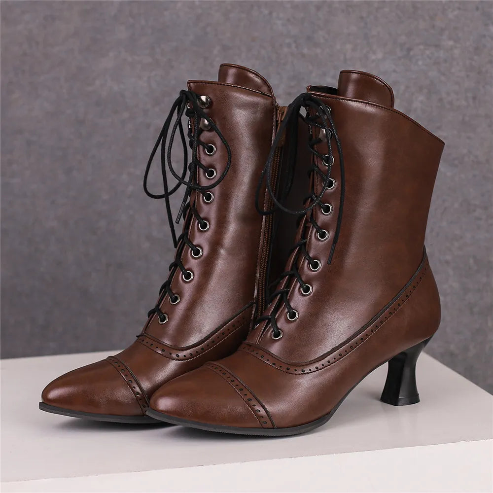 Diane Lockhart Vintage Victorian Boots