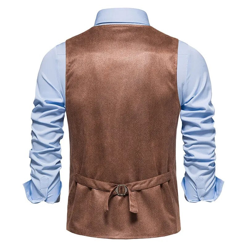 James Harding Genuine Leather Vest