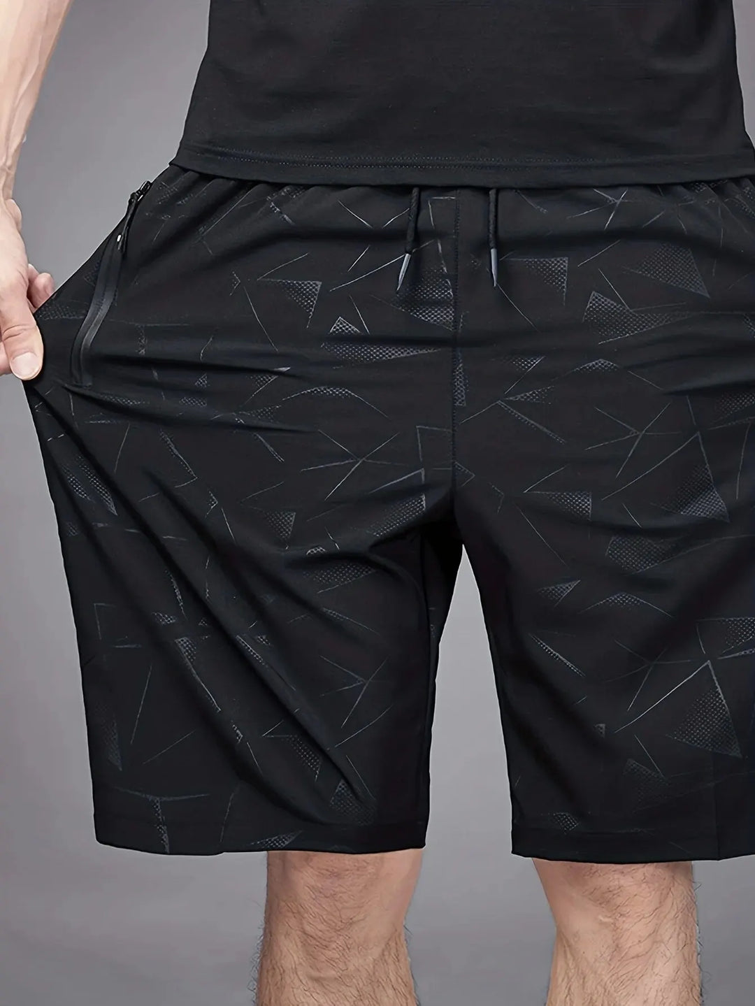 Challenger Geometric Print Shorts