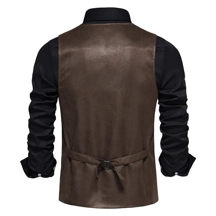 James Harding Genuine Leather Vest