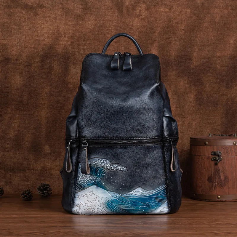 Kanagawa Great Wave Backpack