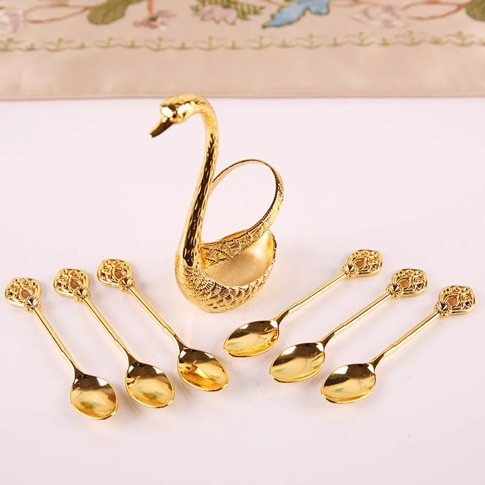 Swan Symphony Spoon Set