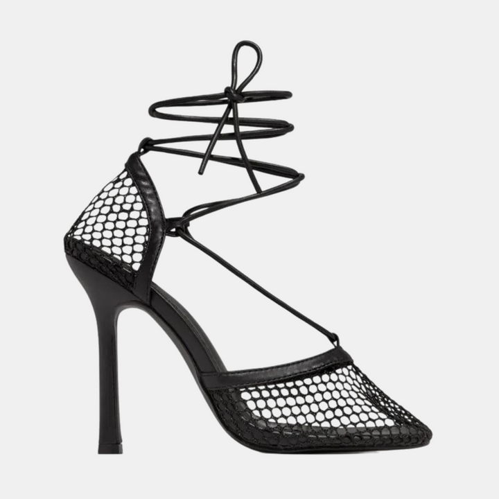 Fiona Fishnet Stilettos