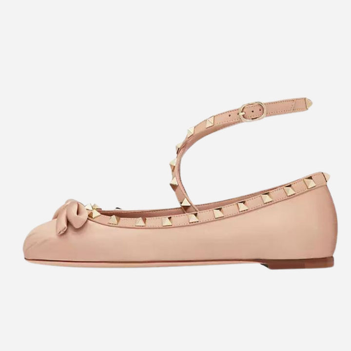 Punkstar Studded Ballet Flats