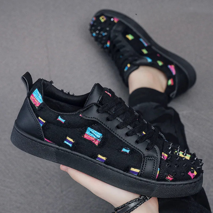 Mosaic Punk Canvas Sneaker