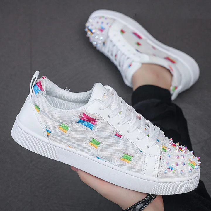 Mosaic Punk Canvas Sneaker