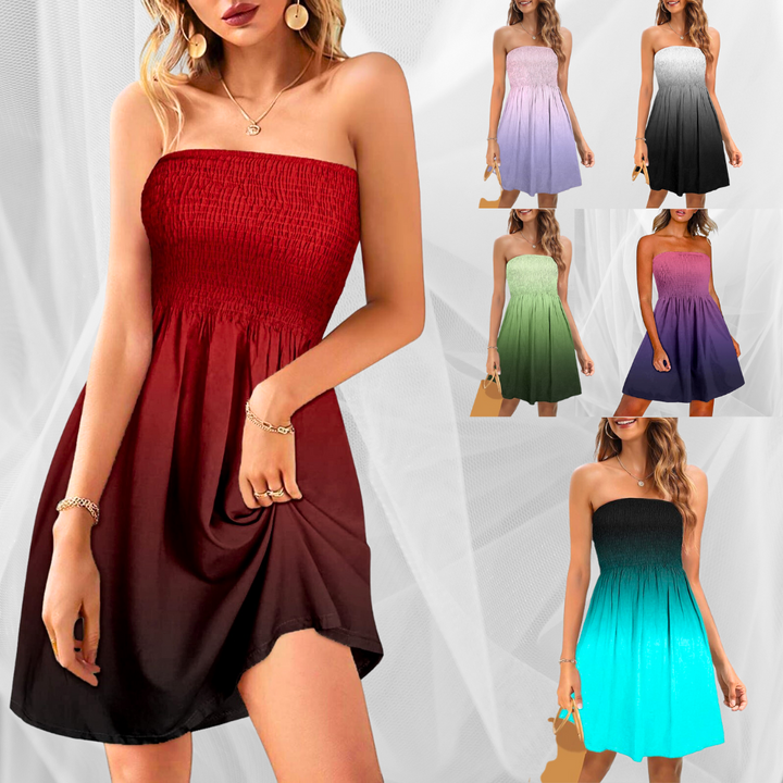 Illuminate Strapless Mini Dress