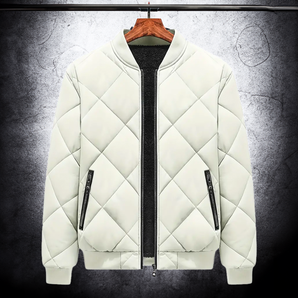 Adonis Quilted Bomber Jacket