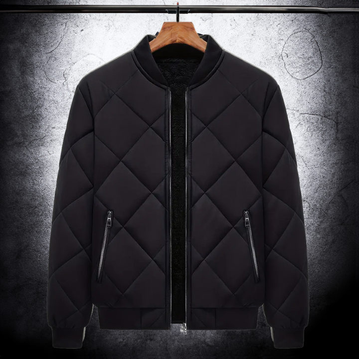 Adonis Quilted Bomber Jacket