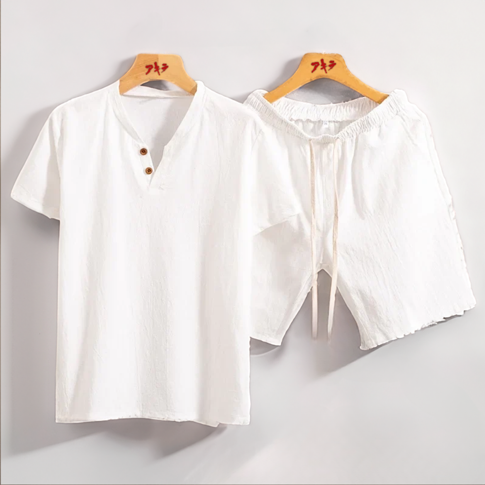 Akira 2PC Linen Summer Set