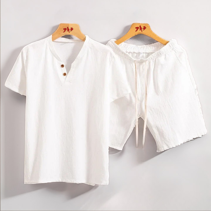 Akira 2PC Linen Summer Set