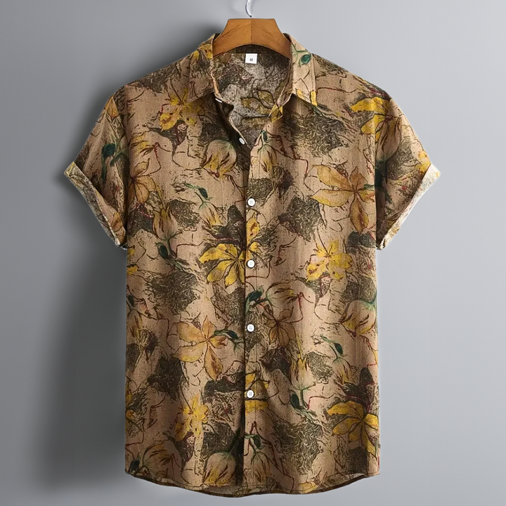 Fiore Bloom Linen Shirt