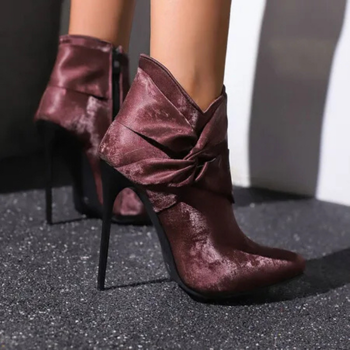 Velvet Kiss Ankle Boots