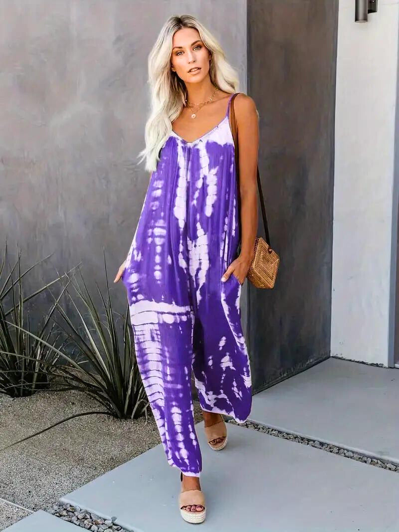 Ruby Radiant Tie-Dye Romper