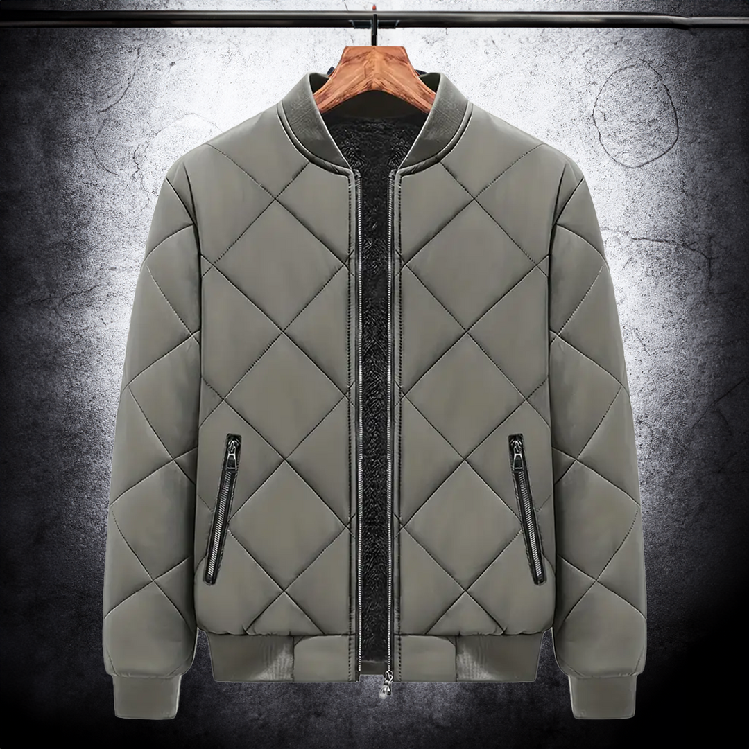 Adonis Quilted Bomber Jacket