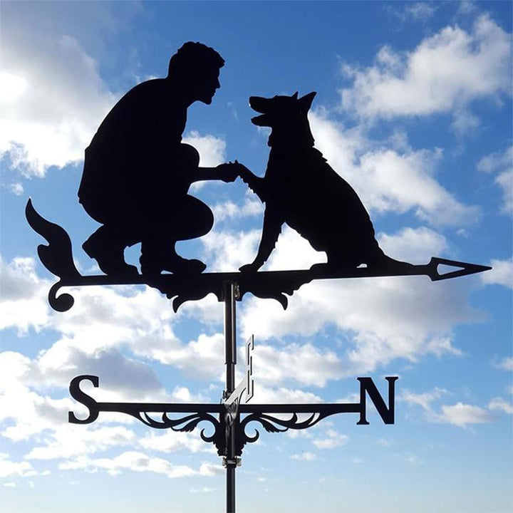 Man's Best Friend Weather Vane