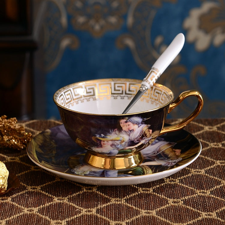 Florencia Handmade Porcelain Imperial Tea Set