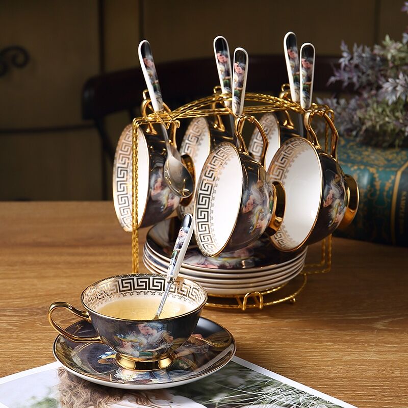 Florencia Handmade Porcelain Imperial Tea Set