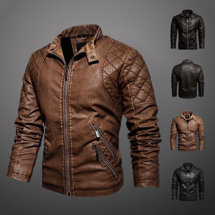 Gio Italian Leather Jacket