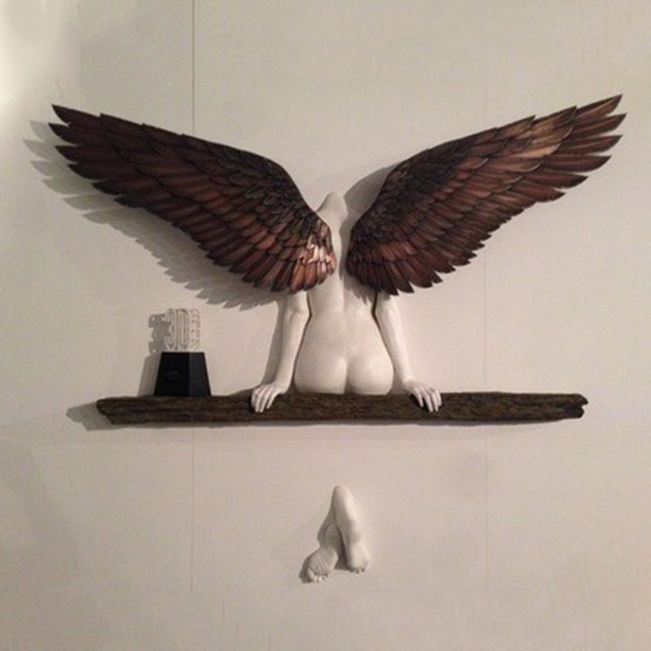 Wings Of Icarus Divine  Wall Sculpture