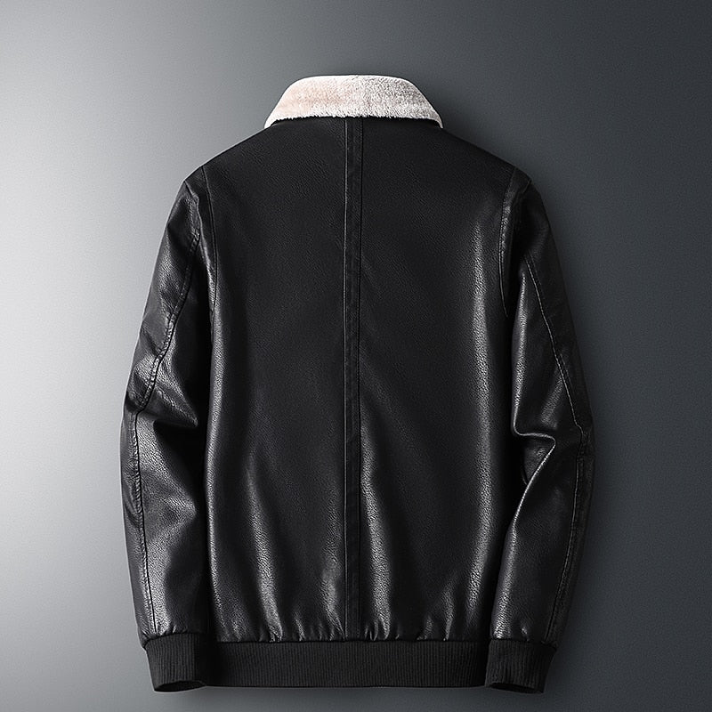 Atlas Shearling Leather Jacket